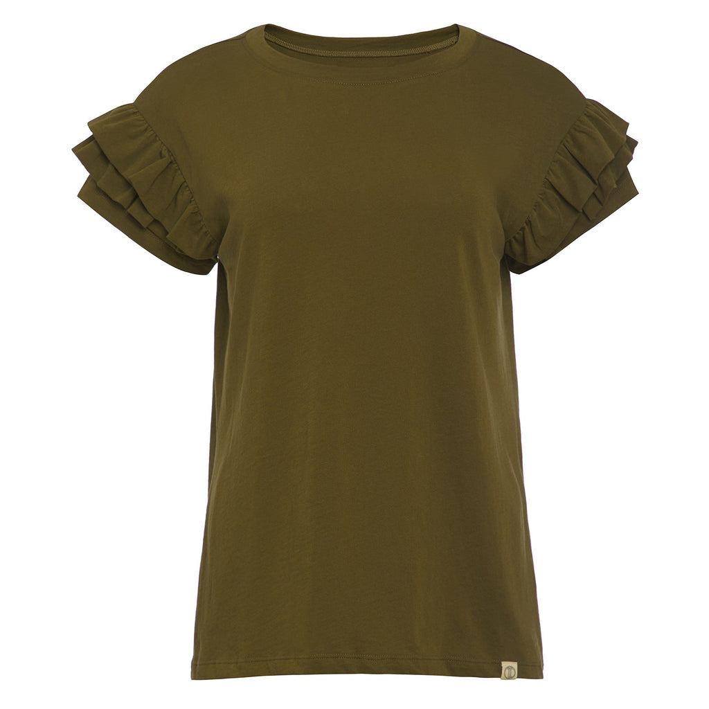 Ella Ruffle Sleeve Tee